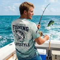 I Just Want To Fishing Lifestyle T-Shirt