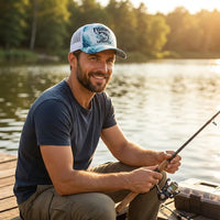I Just Want To Fishing Lifestyle Trucker Hat