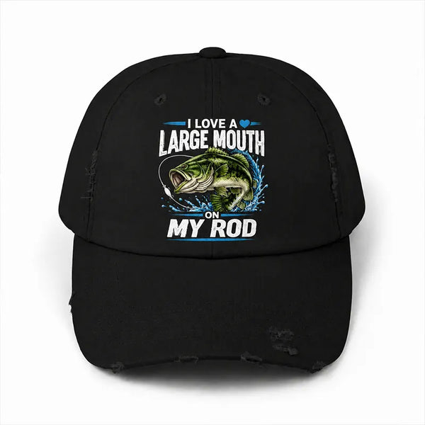 I Love A Large Mouth On My Rod Fishing Classic Cap