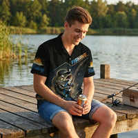 I Was One Under Today Bass Fishing Hawaiian Shirt