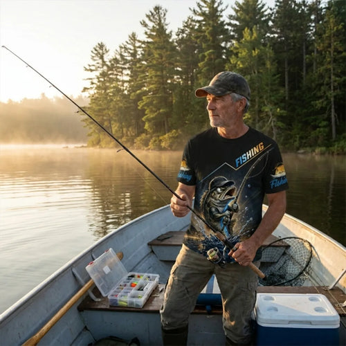 I Was One Under Today Bass Fishing T-Shirt