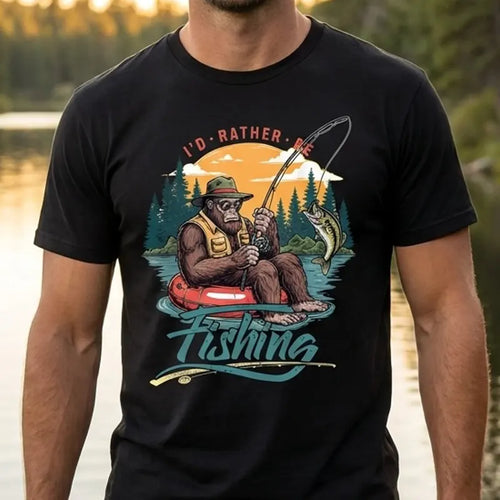 I'd Rather Be Fishing Classic T-Shirt