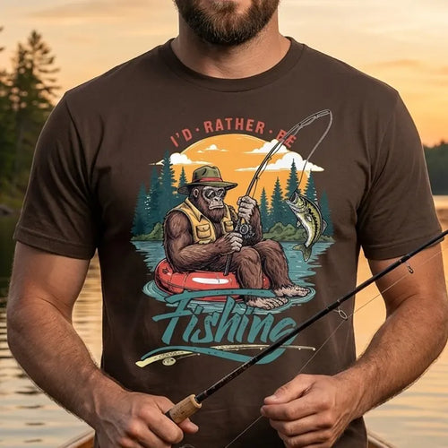 I'd Rather Be Fishing Classic T-Shirt