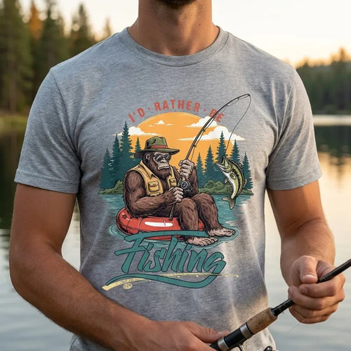 I'd Rather Be Fishing Classic T-Shirt