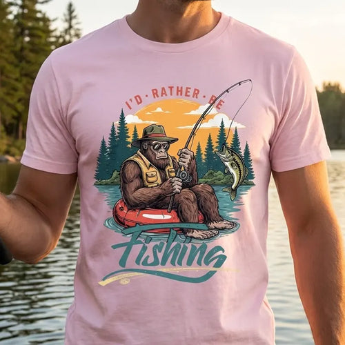 I'd Rather Be Fishing Classic T-Shirt