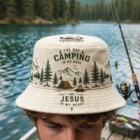 I've Got Camping In My Soul And Jesus In My Heart Bucket Hat