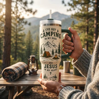 I've Got Camping In My Soul And Jesus In My Heart Tumbler