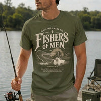 JESUS Will Make You Fishers of Men T-Shirt