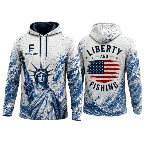 Liberty and Fishing USA 250 Anniversary Apparel