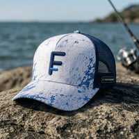Liberty and Fishing USA 250 Anniversary Trucker Hat