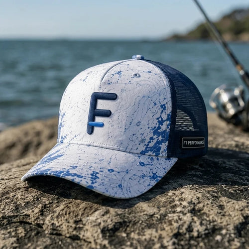 Liberty and Fishing USA 250 Anniversary Trucker Hat