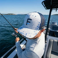 Liberty and Fishing USA 250 Anniversary Trucker Hat