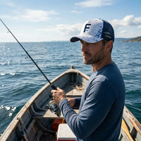 Liberty and Fishing USA 250 Anniversary Trucker Hat