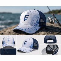 Liberty and Fishing USA 250 Anniversary Trucker Hat