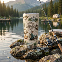 Life Is Better Around the Campfire Camping Tumbler