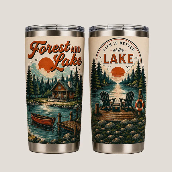 Life Is Better At The Lake Insulated Tumbler