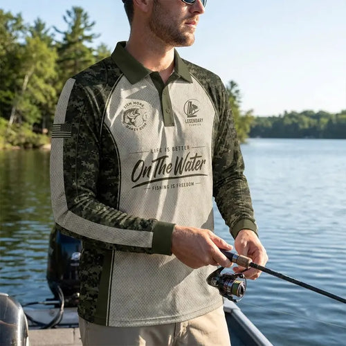 Life Is Better On The Water Polo Long Sleeve Shirt