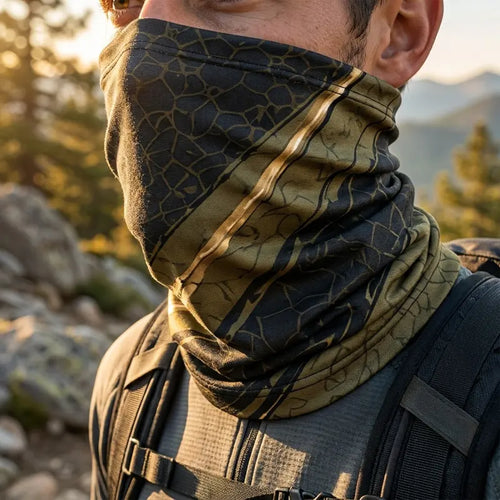 Live to Fish Bass Fishing Personalized Neck Gaiter