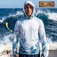 Chasing Better Days Just Keep On Fishing Hooded Long Sleeve Shirt