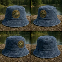 Louisiana Bass Fishing Embroidered Bucket Hat