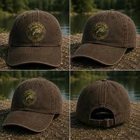 Louisiana Bass Fishing Embroidered Cap