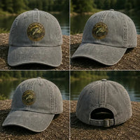 Louisiana Bass Fishing Embroidered Cap