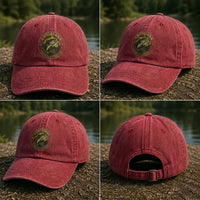 Louisiana Bass Fishing Embroidered Cap