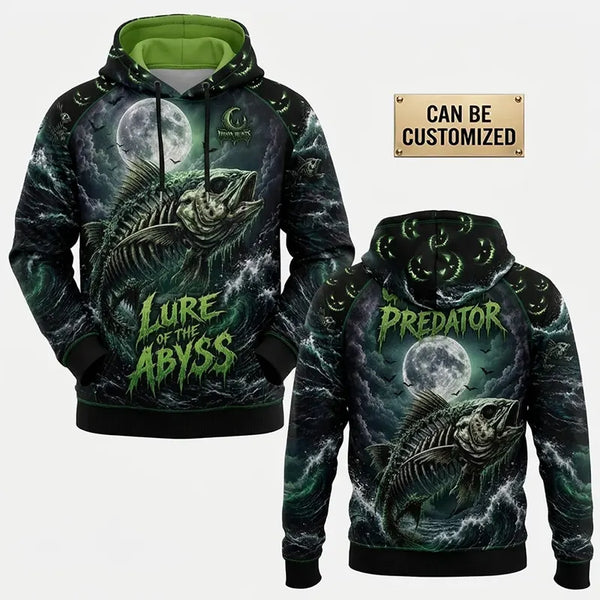 Lure Of The Abyss Skeleton Fishing Hoodie 2026