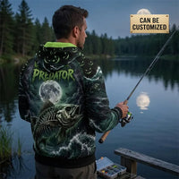 Lure Of The Abyss Skeleton Fishing Hoodie