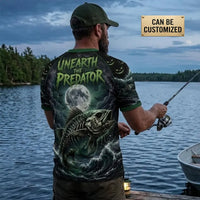 Lure Of The Abyss Skeleton Fishing T-Shirt