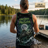 Lure Of The Abyss Skeleton Fishing Tank Top