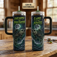 Lure Of The Abyss Skeleton Fishing Tumbler