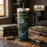 Lure Of The Abyss Skeleton Fishing Tumbler
