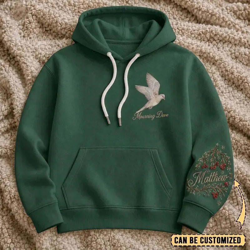 Mourning Dove Embroidered Hoodie 2026