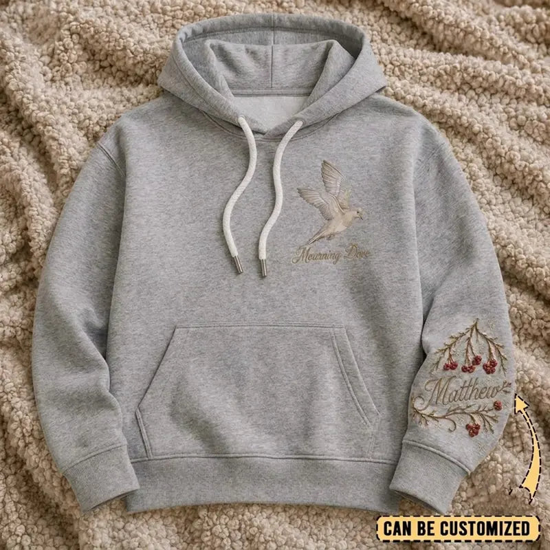 Mourning Dove Embroidered Hoodie 2026