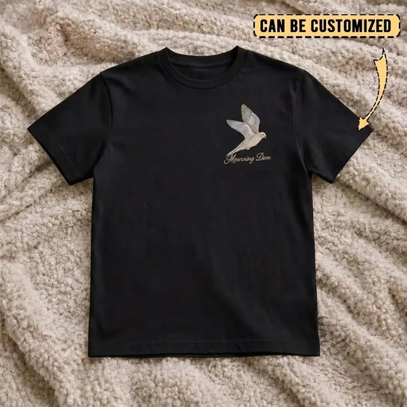 Mourning Dove Embroidered T-Shirt 2026