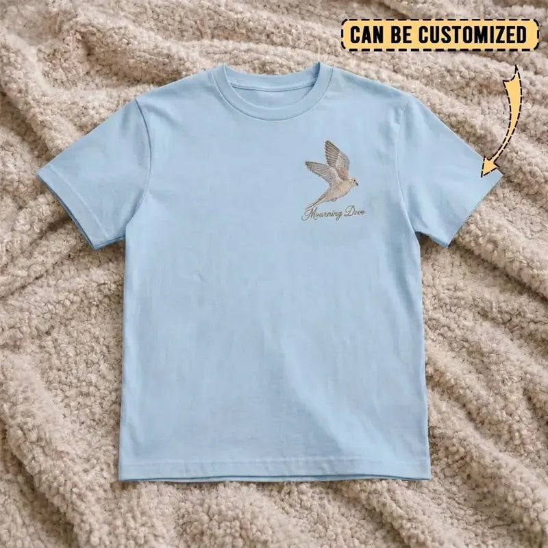 Mourning Dove Embroidered T-Shirt 2026