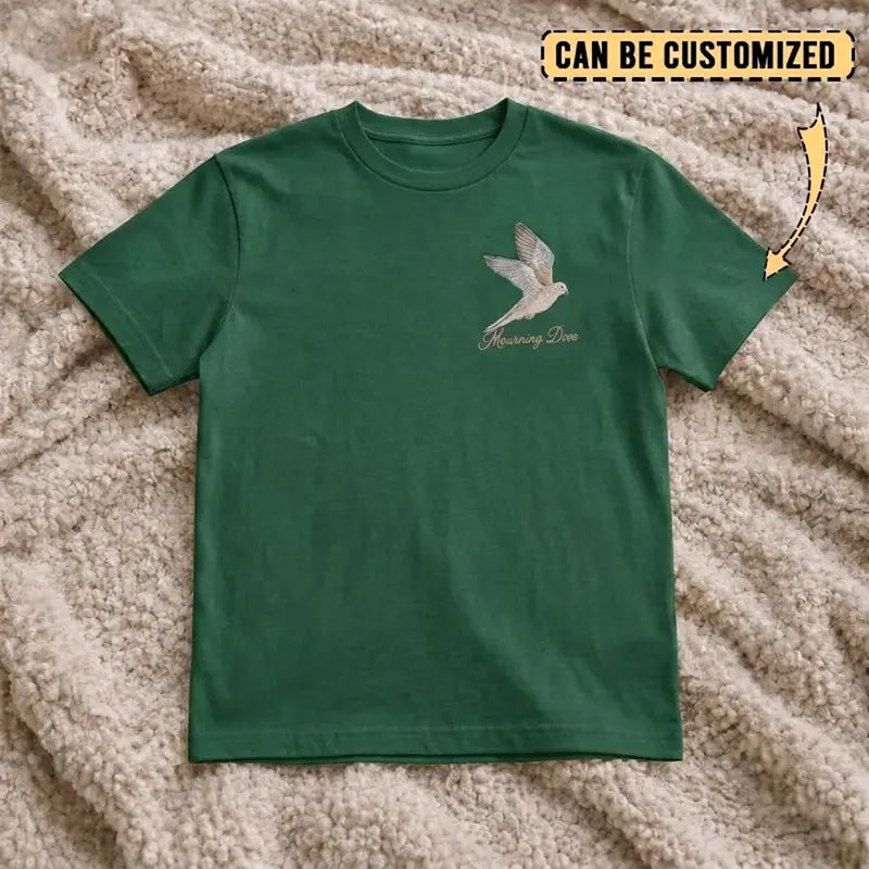 Mourning Dove Embroidered T-Shirt 2026