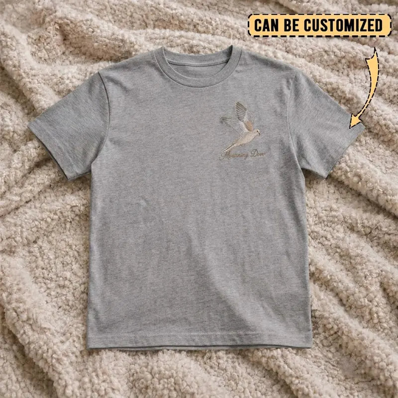 Mourning Dove Embroidered T-Shirt 2026