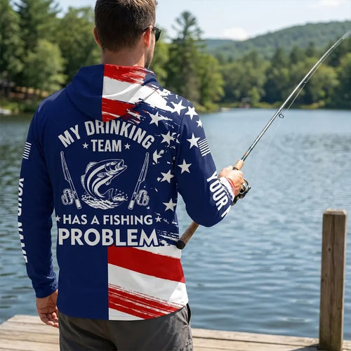 My Drinking Team Has A Fishing Problem Hoodie