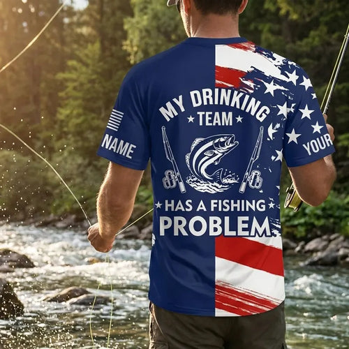 My Drinking Team Has A Fishing Problem T-Shirt