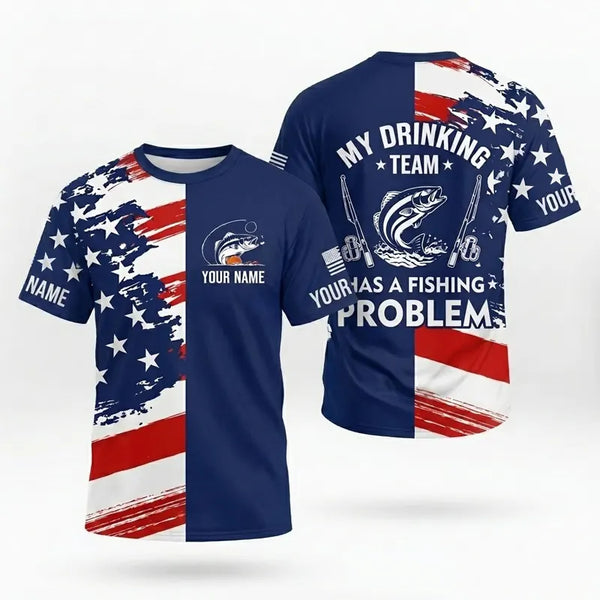 My Drinking Team Has A Fishing Problem T-Shirt