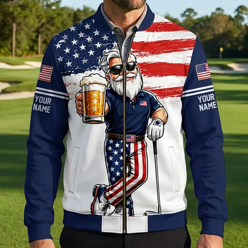 My Drinking Team Has A Golfing Problem Bomber Jacket