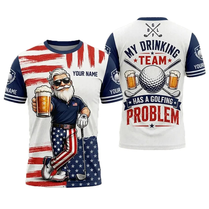 My Drinking Team Has A Golfing Problem T-Shirt