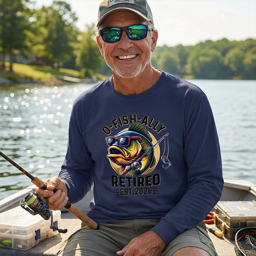 O Fish Ally Retired 2026 Fishing Long Sleeve Shirt