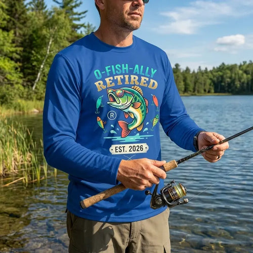 O Fish Ally Retired 2026 Fishing Long Sleeve Shirt