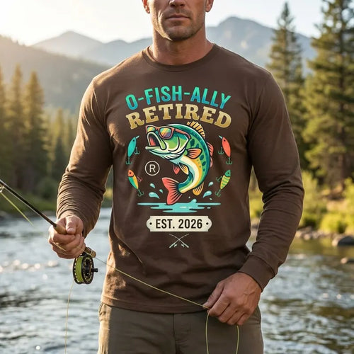 O Fish Ally Retired 2026 Fishing Long Sleeve Shirt