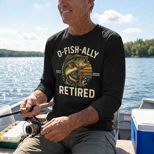 O Fish Ally Retired 2026 Fishing Sweater