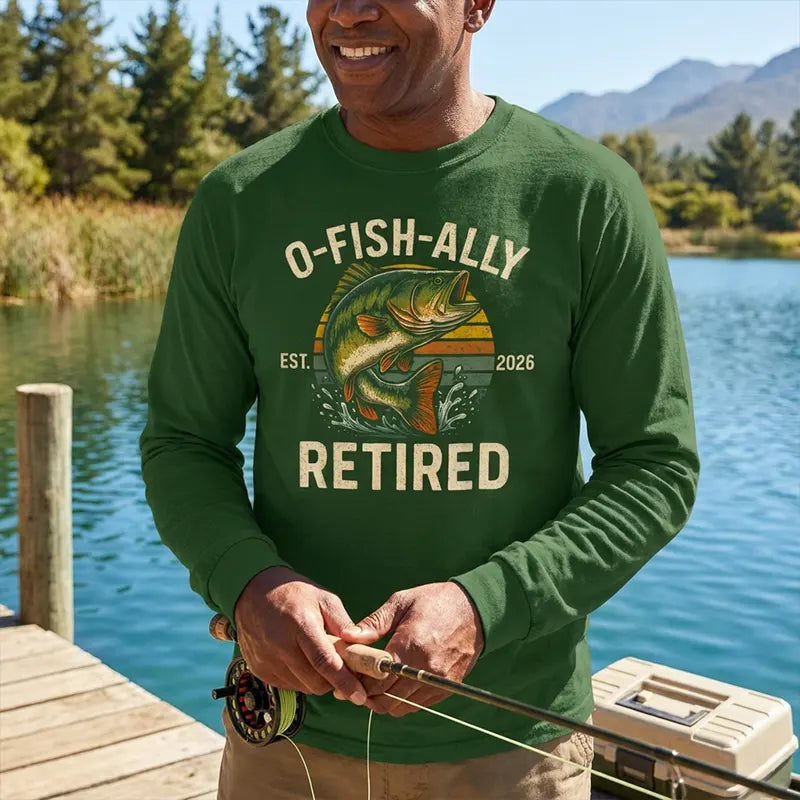 O Fish Ally Retired 2026 Fishing Sweater