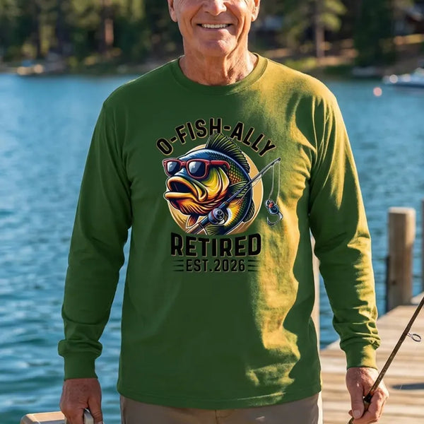 O Fish Ally Retired 2026 Fishing Sweater